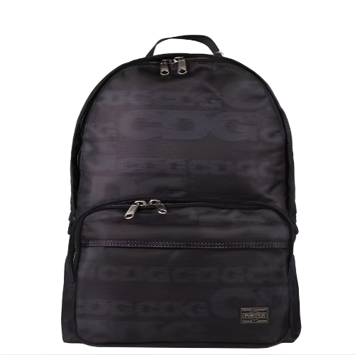 CDG Noir Nylon Backpack Black - Shop Fast Today