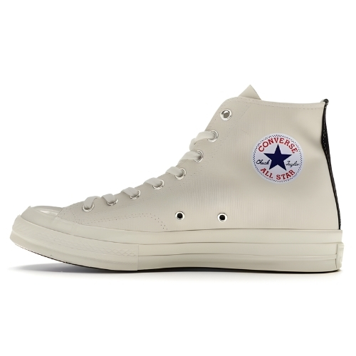Comme des Garcons Play x Converse Chuck Taylor All Star​ High White