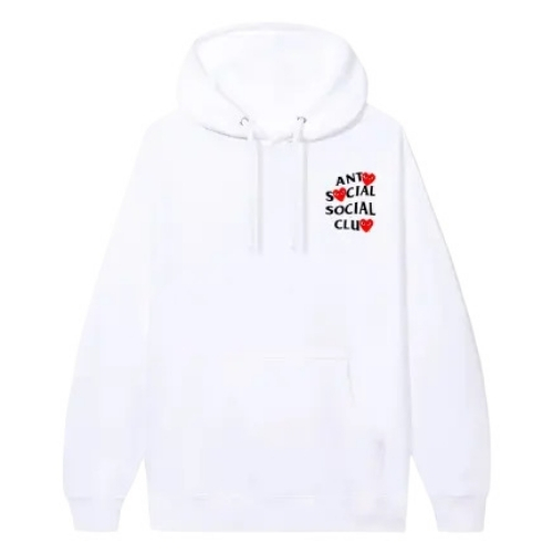 ASSC X COMME Des GARCONS Hoodie White